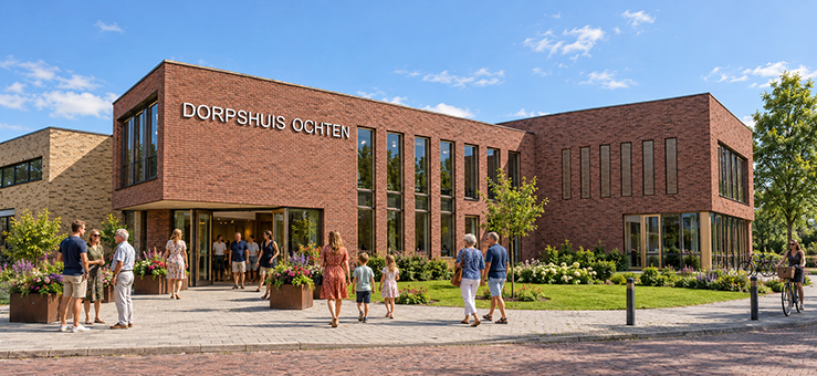 Impressie nieuwe Dorpshuis
